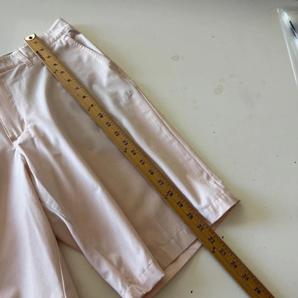 Adidas Ultimate365 Mens Golf Shorts Peach Pink Size 34 Performance Stretchy